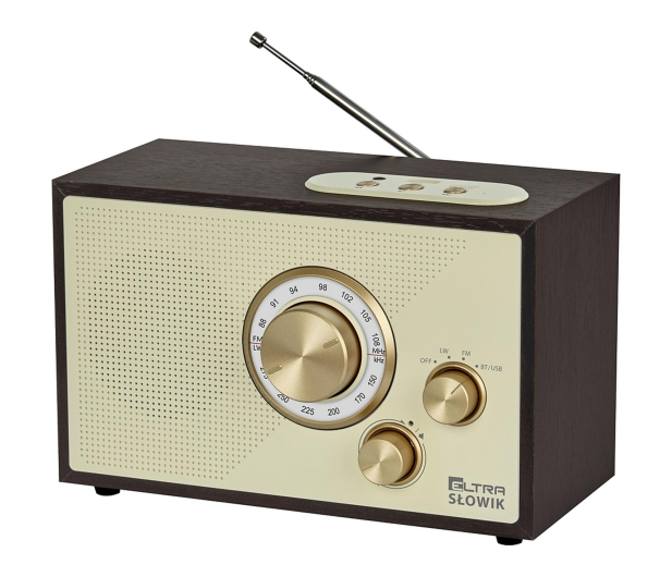 ELTRA SŁOWIK Ciemny Brąz USB/BT - 1589932 - zdjęcie 2